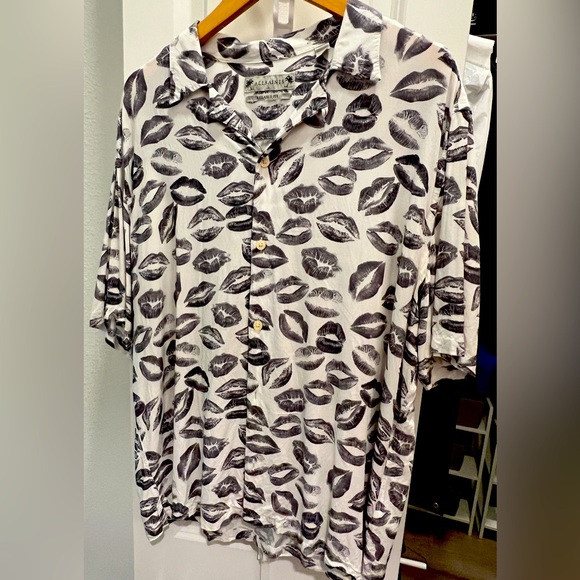 All Saints Lips Relaxed Fit Shirt - Picture 1 of 5